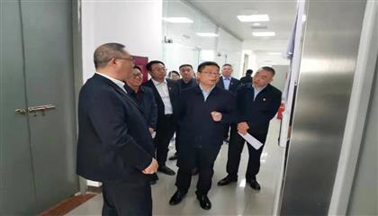 市委常委、組織部長(zhǎng)張鵬飛蒞臨遂寧興業(yè)集團(tuán)調(diào)研