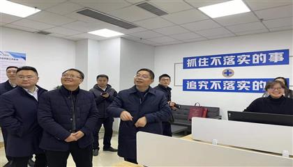 市委常委、組織部部長張鵬飛一行慰問遂寧遂星公司籌備組員工